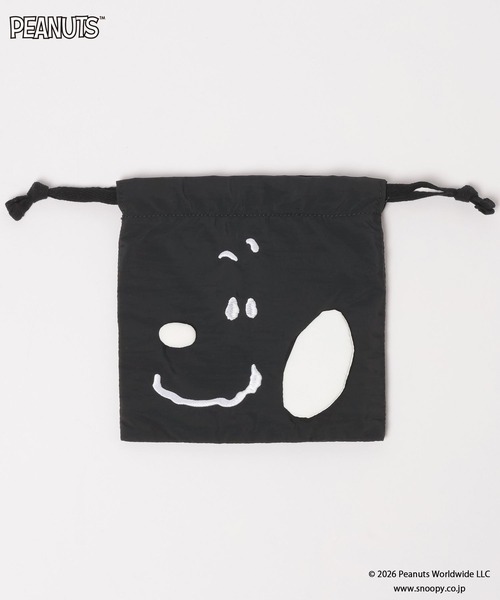 LOWRYS FARM(ローリーズファーム)の「【SNOOPY】キンチャクポーチ 660764/GOODS(ポーチ・レディース・ピンク/ベージュ/ブラック・FREE)」の13枚目の写真