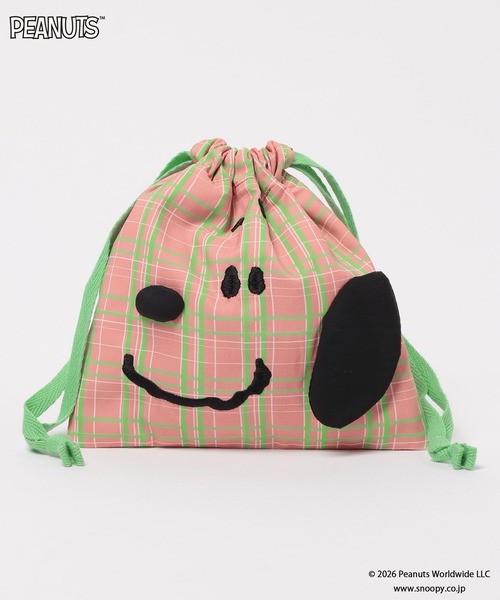 LOWRYS FARM(ローリーズファーム)の「【SNOOPY】キンチャクポーチ 660764/GOODS(ポーチ・レディース・ピンク/ベージュ/ブラック・FREE)」の15枚目の写真
