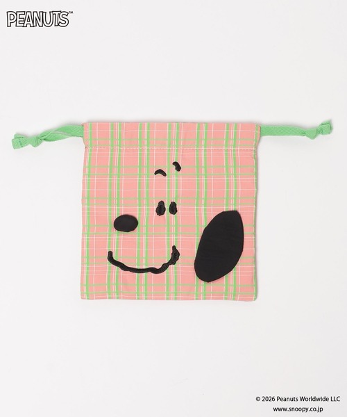 LOWRYS FARM(ローリーズファーム)の「【SNOOPY】キンチャクポーチ 660764/GOODS(ポーチ・レディース・ピンク/ベージュ/ブラック・FREE)」の17枚目の写真