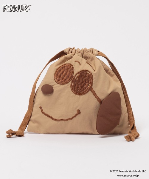 LOWRYS FARM(ローリーズファーム)の「【SNOOPY】キンチャクポーチ 660764/GOODS(ポーチ・レディース・ピンク/ベージュ/ブラック・FREE)」の19枚目の写真