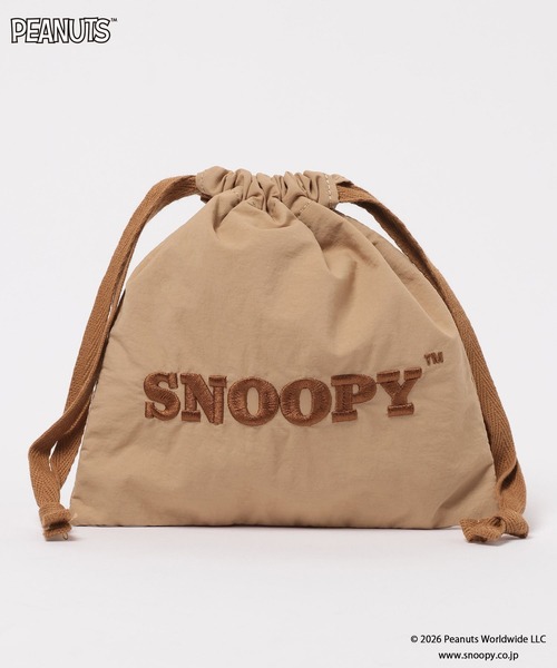 LOWRYS FARM(ローリーズファーム)の「【SNOOPY】キンチャクポーチ 660764/GOODS(ポーチ・レディース・ピンク/ベージュ/ブラック・FREE)」の20枚目の写真