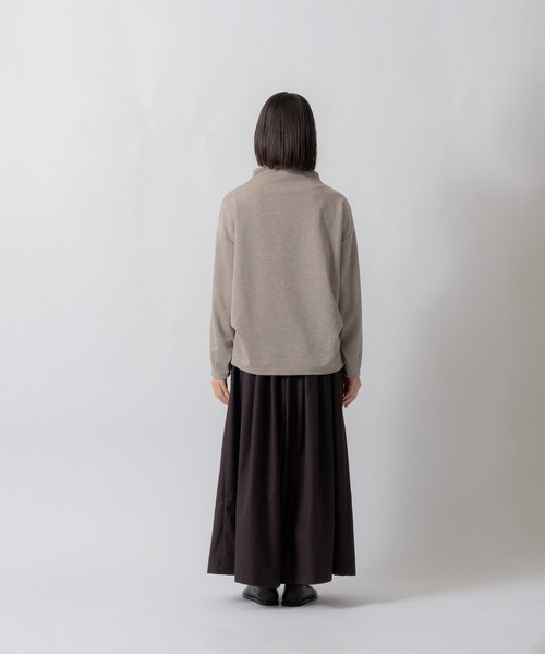 Kelen(ケレン)の「「KELEN / ケレン」ボトルネックラメトップス(Tシャツ/カットソー・レディース・ブラック/グレー/グレイッシュベージュ・S/M)」の20枚目の写真