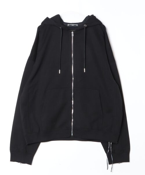 mastermind JAPAN(マスターマインド)の「BOXY SEQUIN ZIP UP HOODIE(パーカー・メンズ・ブラック・XL)」の1枚目の写真