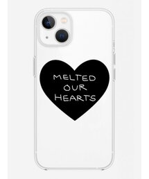AFTERNOONLIVE（アフタヌーンライブ）の「Melted Our Hearts Iphone Case (Black)（スマホケース/カバー）」
