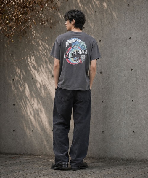 ARCHIVER(アーカイバ)の「【Bd】ピグメント加工 ポケット付きバックプリント クルーネックTシャツ(Tシャツ/カットソー・レディース・ホワイト/ブラック/ベージュ・LARGE)」の13枚目の写真