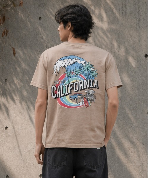 ARCHIVER(アーカイバ)の「【Bd】ピグメント加工 ポケット付きバックプリント クルーネックTシャツ(Tシャツ/カットソー・レディース・ホワイト/ブラック/ベージュ・LARGE)」の16枚目の写真