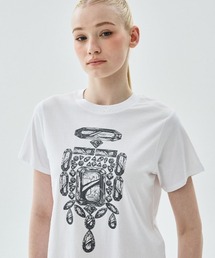 SLIM TSHIRT BIJOU / スリム Tシャツ ビジュー