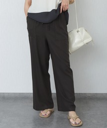 libelle more | リネンライクワイドイージーパンツ(その他パンツ)