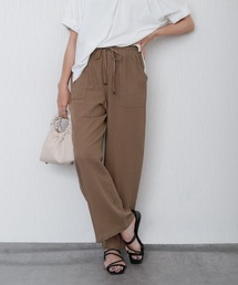 libelle more（リベル モア）の「リネンライクワイドイージーパンツ（その他パンツ）」
