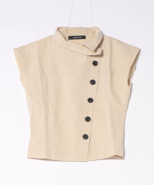 almo(アルモ)の「【LAMPOON】サイドボタントップス(その他トップス・レディース・ベージュ・SMALL/MEDIUM/LARGE)」の11枚目の写真