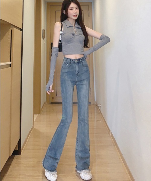 REBALANCE(リバランス)の「フレアデニムパンツ(デニムパンツ・レディース・C/B/A・MEDIUM/LARGE/X-LARGE)」の14枚目の写真