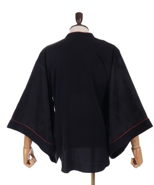 REZEN（リゼン）の「花火刺繍着物シャツ（シャツ/ブラウス・メンズ・ローズ/イエロー/ブルーパープル・MEDIUM/LARGE）」の9枚目の写真