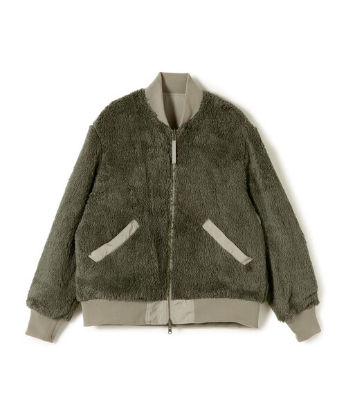ARMY TWILL(アーミーツイル)の「【SHIPS別注】ARMY TWILL: リバーシブル フリース ブルゾン(ブルゾン・レディース・カーキ/ブラウン・ONE SIZE)」の18枚目の写真