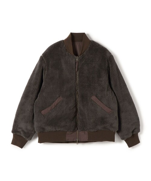 ARMY TWILL(アーミーツイル)の「【SHIPS別注】ARMY TWILL: リバーシブル フリース ブルゾン(ブルゾン・レディース・カーキ/ブラウン・ONE SIZE)」の11枚目の写真