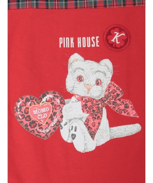 PINK HOUSE(ピンクハウス)の「PINK HOUSE×Momoclo テディ&ネコプリントバッグ(トートバッグ・レディース・ブラック系その他2/パープル系その他/イエロー系その他2/ピンク系その他2/イエロー系その他/パープル系その他2/ブラック系その他/ピンク系その他/レッド系その他2/レッド系その他・フリー)」の21枚目の写真