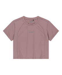 OFFGRID（オフグリッド）の「W クーリアアスキンクロップ半袖Tシャツ-ダスティピンク（Tシャツ/カットソー）」