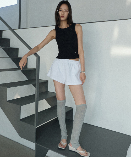 RENSE(レンセ)の「Wide Sweat Shorts White(スウェットパンツ・レディース・その他・OS)」の2枚目の写真