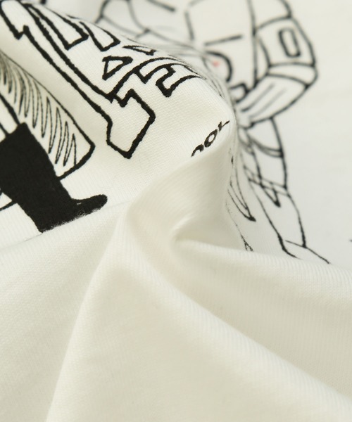 DILASH(ディラッシュ)の「【綿100%】STAR WEAR ロンT (ゆったり)(Tシャツ/カットソー・キッズ・オフホワイト/チャコールグレー・80/90/100/110/120/130/140)」の8枚目の写真
