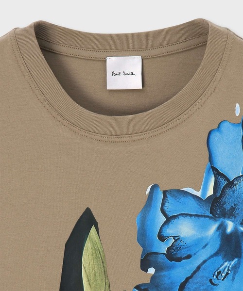 Paul Smith(ポールスミス)の「ウィメンズ "Collage" 半袖Tシャツ / 265123 443V(Tシャツ/カットソー・レディース・キャメル・MEDIUM)」の2枚目の写真