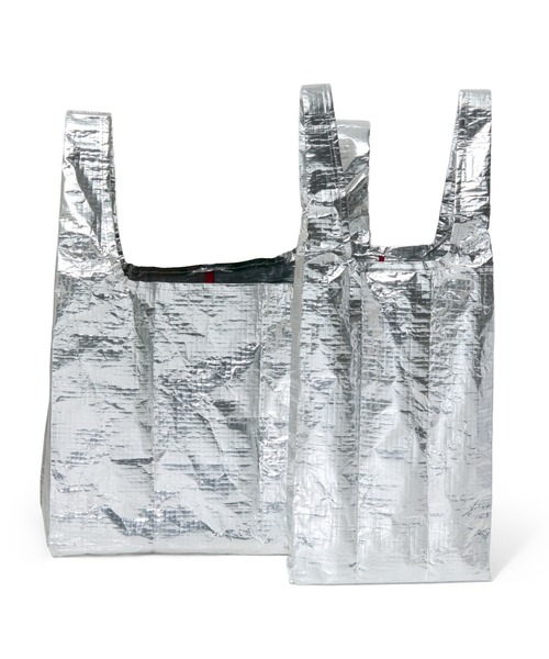 HIGHTIDE(ハイタイド)の「StitchandSew ステッチアンドソー シンサブバッグ AL50T エコバッグ マルシェバッグ(エコバッグ/サブバッグ・レディース・シルバー・FREE)」の8枚目の写真