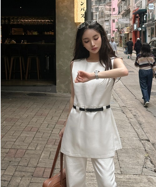 semplice（センプリチェ）の「カットソー（Tシャツ/カットソー・レディース・ホワイト/ブラック・F）」の8枚目の写真