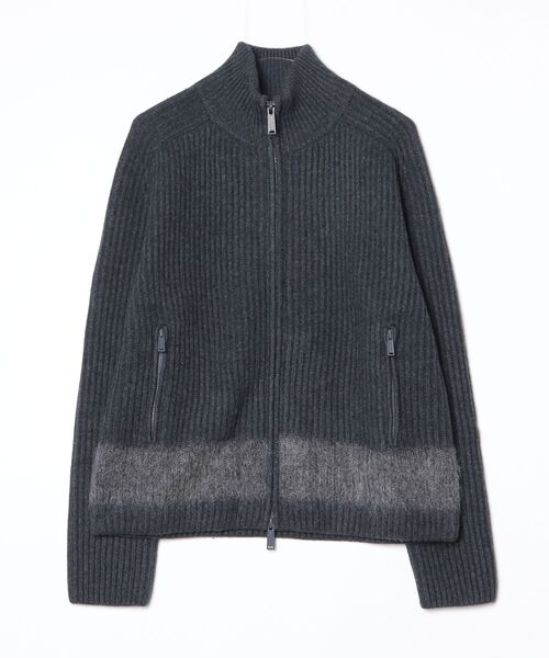 DSQUARED2(ディースクエアード)の「Zipped Cardigan/0252(カーディガン/ボレロ・メンズ・グレー・S)」の1枚目の写真