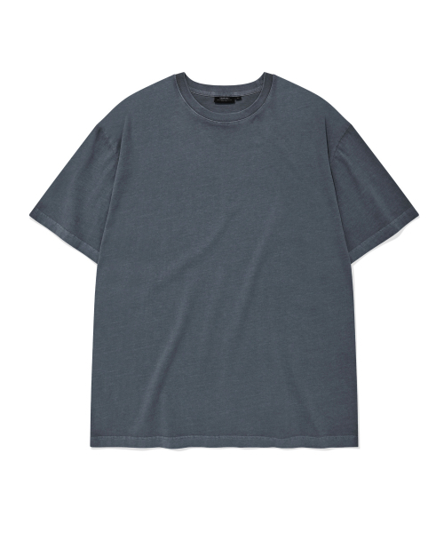 KANEITEI(カネイテイ)の「PIGMENT WASHED SHORT SLEEVES (BLUE)(Tシャツ/カットソー・レディース・ブルー・MEDIUM/X-LARGE/LARGE)」の1枚目の写真