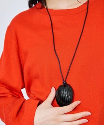 ADAM ET ROPE' | 【JAMIRAY(ジャミレイ)】LEATHER SHELL N/C(ネックレス)