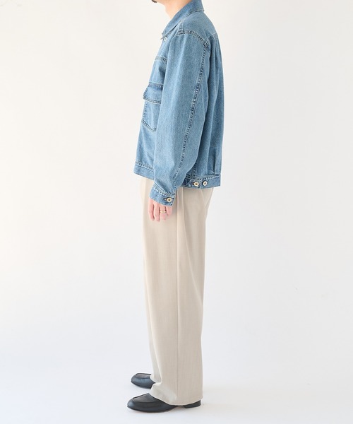 STUDIOUS(ステュディオス)の「【STUDIOUS】2ndType Denim Jacket(デニムジャケット・メンズ・インディゴブルー/ブラック・2/1)」の14枚目の写真