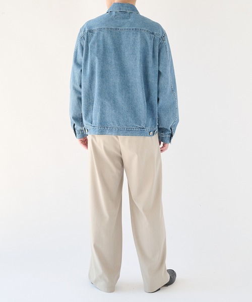 STUDIOUS(ステュディオス)の「【STUDIOUS】2ndType Denim Jacket(デニムジャケット・メンズ・インディゴブルー/ブラック・2/1)」の15枚目の写真