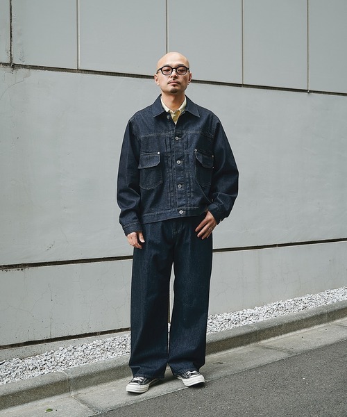 STUDIOUS(ステュディオス)の「【STUDIOUS】2ndType Denim Jacket(デニムジャケット・メンズ・インディゴブルー/ブラック・2/1)」の16枚目の写真