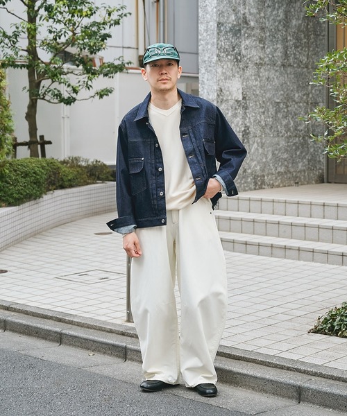 STUDIOUS(ステュディオス)の「【STUDIOUS】2ndType Denim Jacket(デニムジャケット・メンズ・インディゴブルー/ブラック・2/1)」の17枚目の写真