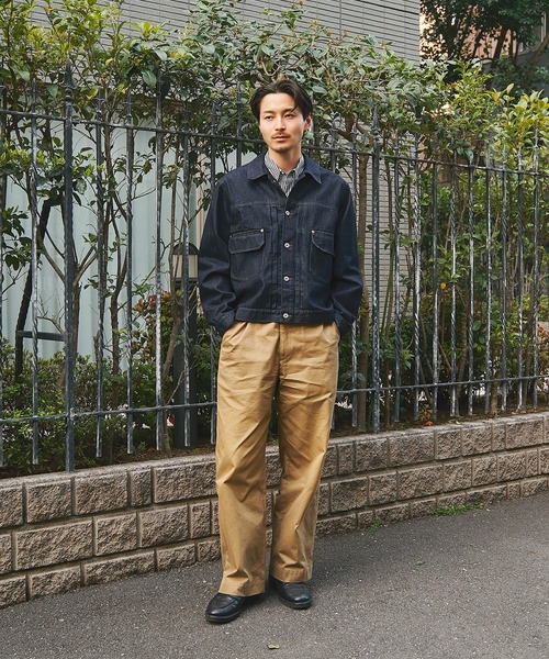 STUDIOUS(ステュディオス)の「【STUDIOUS】2ndType Denim Jacket(デニムジャケット・メンズ・インディゴブルー/ブラック・2/1)」の18枚目の写真