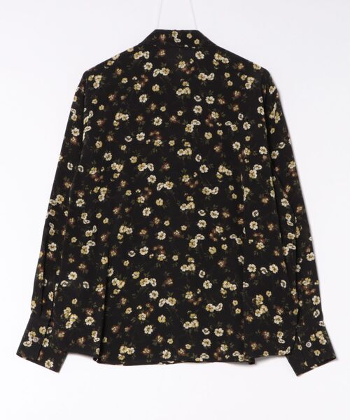 CLANE(クラネ)の「CLANE MABEL FLOWER SHIRT(シャツ/ブラウス・レディース・ブラック・1/2)」の5枚目の写真