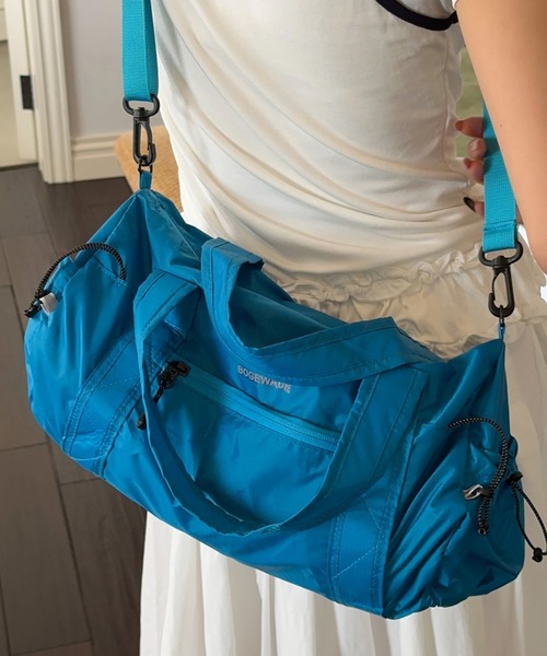 Vipoa(ヴィポア)の「Nylon cross shoulder bag(ショルダーバッグ・レディース・ネイビー/オレンジ/ブルー・FREE)」の3枚目の写真