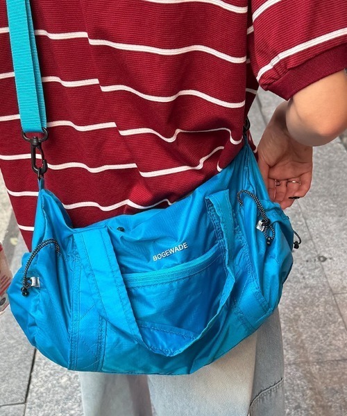 Vipoa(ヴィポア)の「Nylon cross shoulder bag(ショルダーバッグ・レディース・ネイビー/オレンジ/ブルー・FREE)」の17枚目の写真