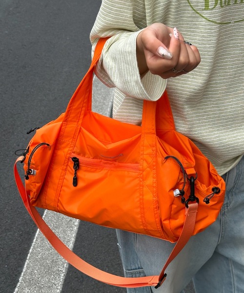 Vipoa(ヴィポア)の「Nylon cross shoulder bag(ショルダーバッグ・レディース・ネイビー/オレンジ/ブルー・FREE)」の9枚目の写真