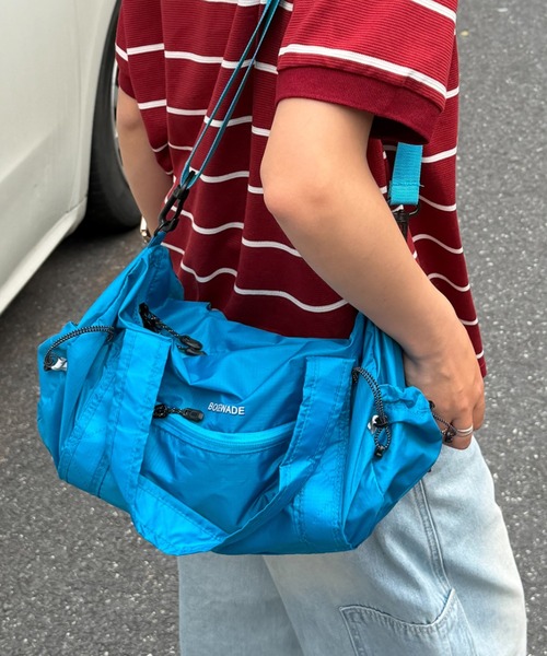 Vipoa(ヴィポア)の「Nylon cross shoulder bag(ショルダーバッグ・レディース・ネイビー/オレンジ/ブルー・FREE)」の19枚目の写真