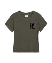 VINTAGE DICTION レディース スリムフィット 半袖Tシャツ 4カラー
