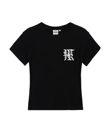 VINTAGE DICTION レディース スリムフィット 半袖Tシャツ 4カラー