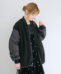 Simplicite（サンプリシテ）の「【WEB＋一部店舗限定】リバーシブルMA-1ブルゾン（その他アウター）」