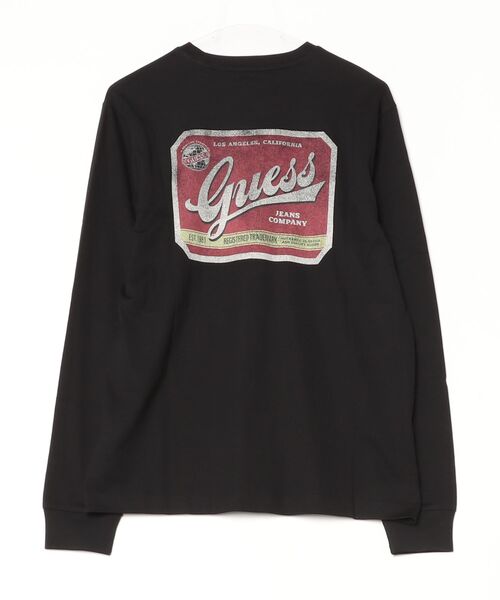GUESS JEANS(ゲスジーンズ)の「GUESS JEANS Jean Co. LS Tee Tシャツ 長袖 ロンT(Tシャツ/カットソー・メンズ・ホワイト/ブラック・SMALL/X-LARGE/LARGE/MEDIUM)」の11枚目の写真