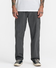 RVCA メンズ VACANCY CORD ELASTIC ロングパンツ 【2026年秋冬モデル】/ルーカウエストゴムコーデュロイパンツ