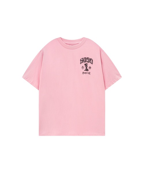 SUPPLIER(サプライヤー)の「Tシャツ|9090 x SUPPLIER Camouflage Sexy Logo Tee|SUPPLIER(Tシャツ/カットソー・メンズ・ブラック/ピンク・SMALL/MEDIUM/LARGE)」の16枚目の写真
