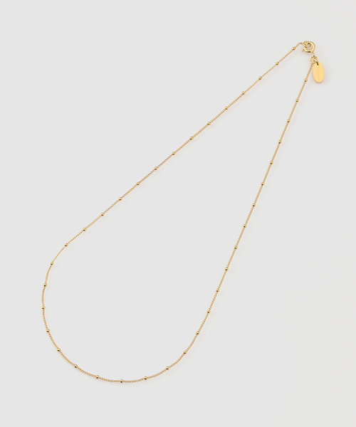 La TOTALITE(ラトータリテ)の「les bon bon/ル ボンボンbotanica seed necklace(ネックレス・レディース・ゴールド・FREE)」の6枚目の写真