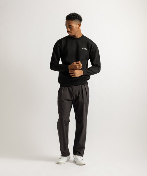 Saturdays Golf(サタデーズゴルフ)の「Jacquard Stripe Crewneck Knit(ニット/セーター・メンズ・ホワイト/ブラック/ネイビー・M/L/S)」の10枚目の写真