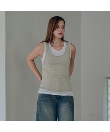 Layered tank top_2 Colors