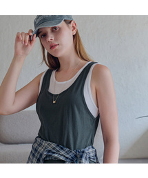Layered tank top_2 Colors
