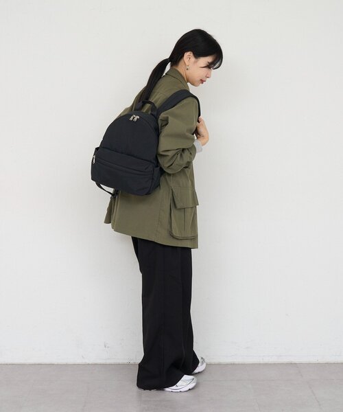 russet(ラシット)の「【撥水】ナイロンリュックサック S(バックパック/リュック・レディース・ブラック・FREE)」の21枚目の写真