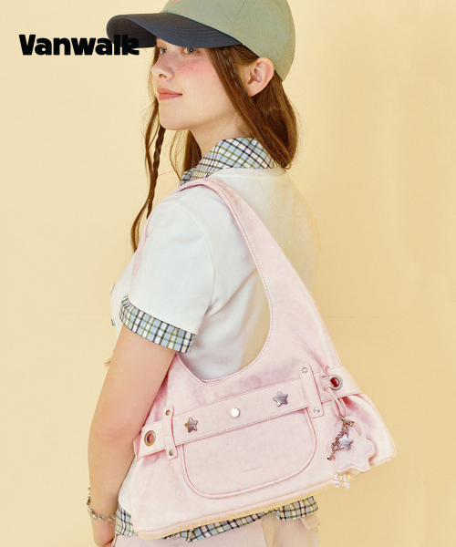 VANWALK（バンウォーク）の「MILKY バックルトートバッグ [ピンク]（トートバッグ・レディース・その他・FREE）」の5枚目の写真